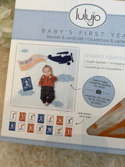 Baby’s First Year - ‘Greatest Adventure’ Blanket and Timecards