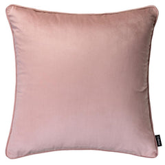 Pink personalised velvet cushion