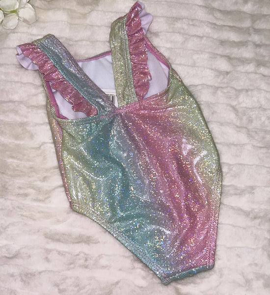 Mermaid sparkle swim suit