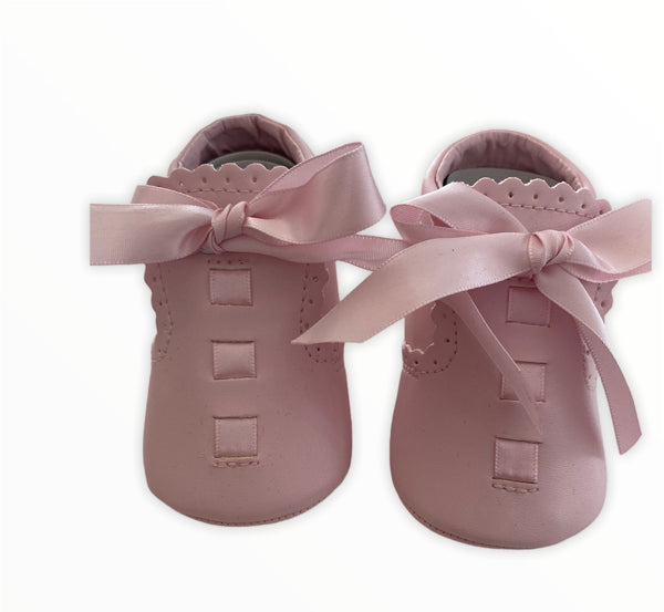 Pink bow sevva shoes