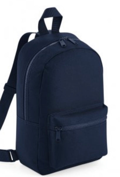 Regular digger Navy Personalised backpack