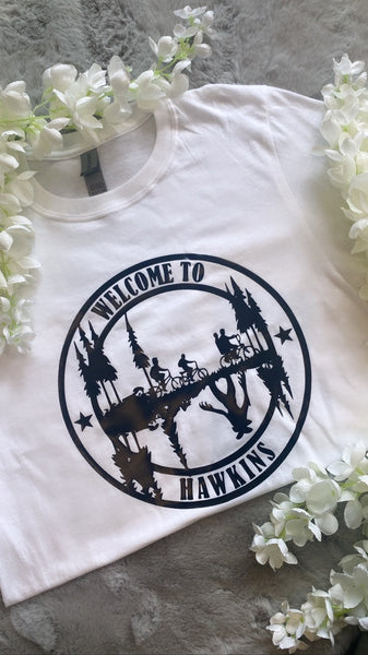 Welcome To Hawkins Stranger Things Tops